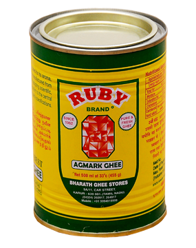 Ruby Ghee tin